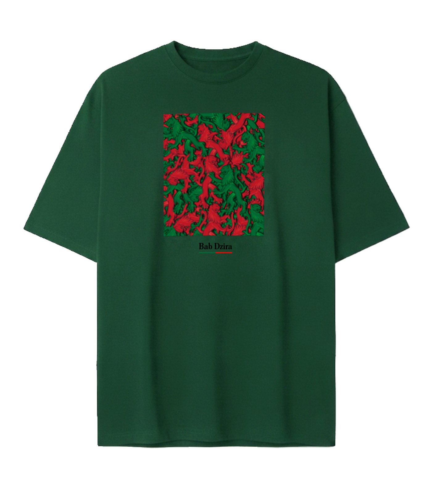 T-shirt Lions — Vert