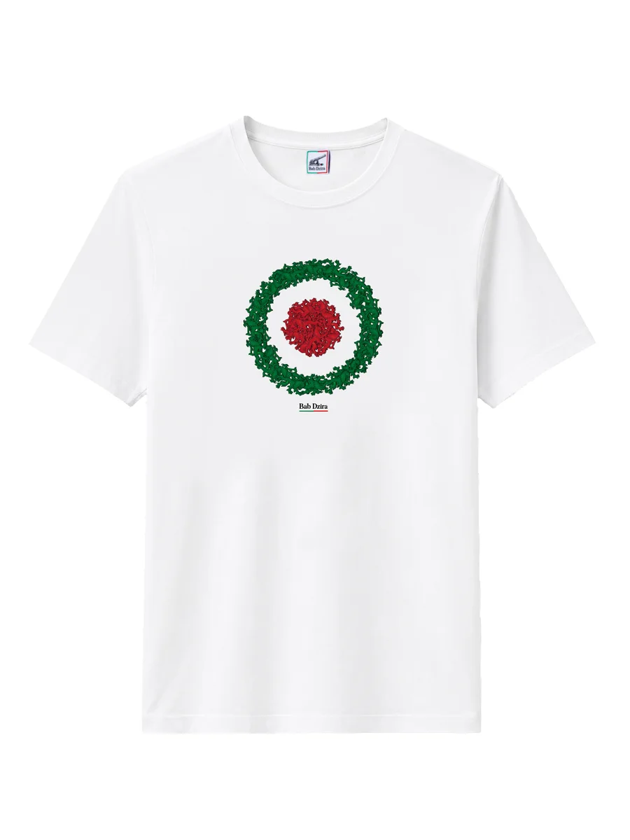 Lions T-shirt — White, Bab Dzira garment